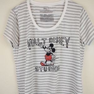 Walt Disney Stripped T-Shirt